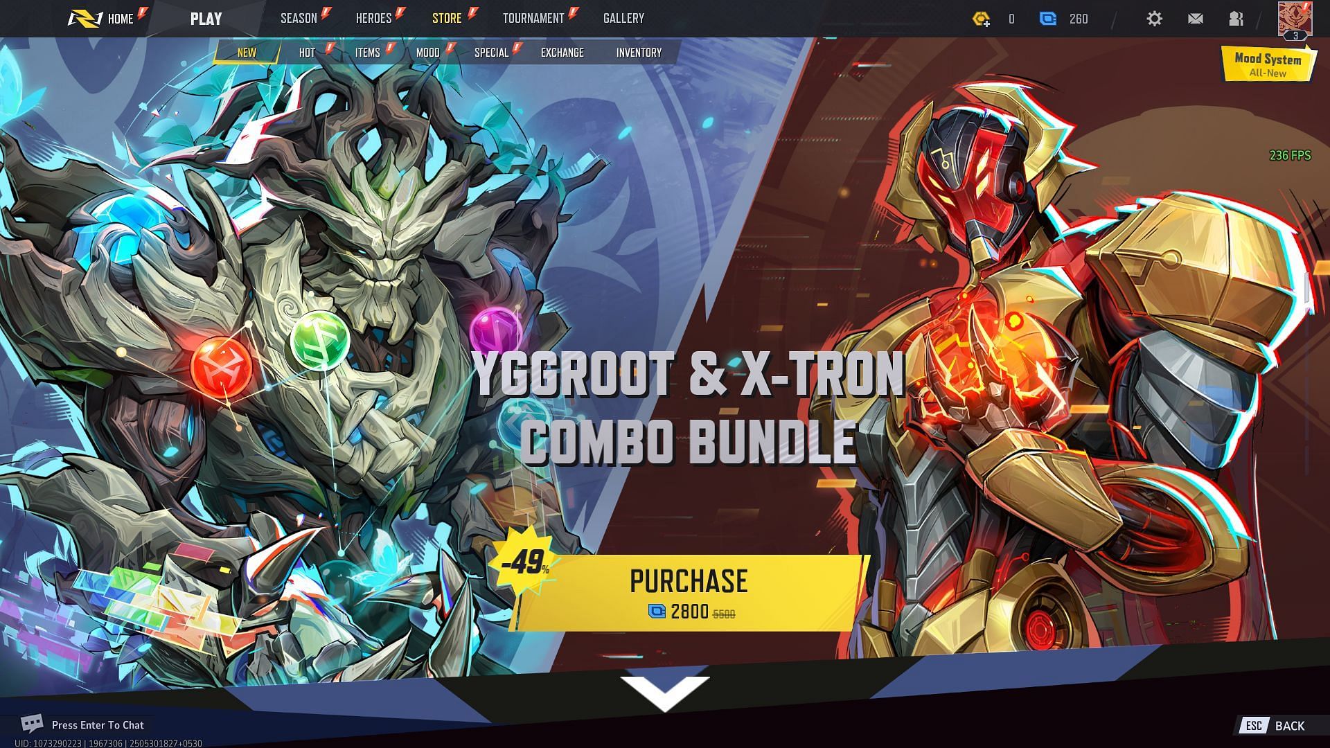 Marvel Rivals patch notes also mentions new store bundles (Image via Sportskeeda Gaming || NetEase Games)
